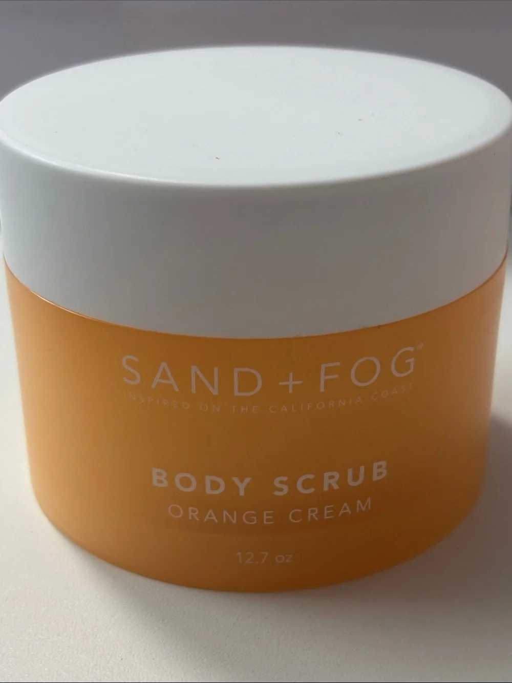 Sand + Fog Orange Cream Body Scrub